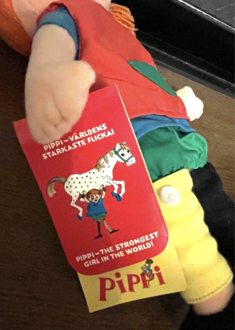 Amazon.co.jp: レア物 長くつ下のピッピ 人形 タグ付き 貴重 : おもちゃ